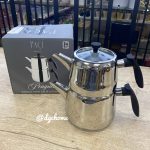 Paçi Penguen Çelik Kulplu Çaydanlık Takımı Orta Boy