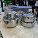 Merkür Çelik Tencere Takımı