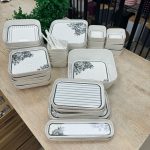 Leonas 6 Kişilik 45 Parça Kahvaltı & Yemek Takımı