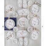 Kintsugi Moon 6 Kişilik 25 Parça Brunch Set Kırmızı
