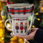 Santa 2 Parça Kase-Kupa Seti