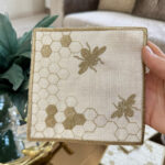 Arı gold kahve Sunum Peçetesi 6lı