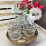 KSV 6 Lİ CAM KUPA BARDAK (1 ALANA 1 BEDAVA)