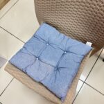 6 lı Sandalye Minderi Antrasit