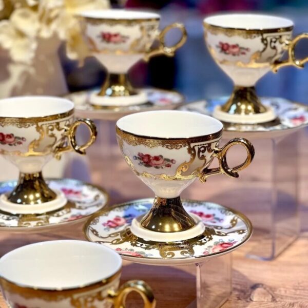 Galına 6 kişilik Türk Kahvesi fincanı