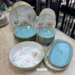 Turkuaz 27 Parça Yemek Takımı