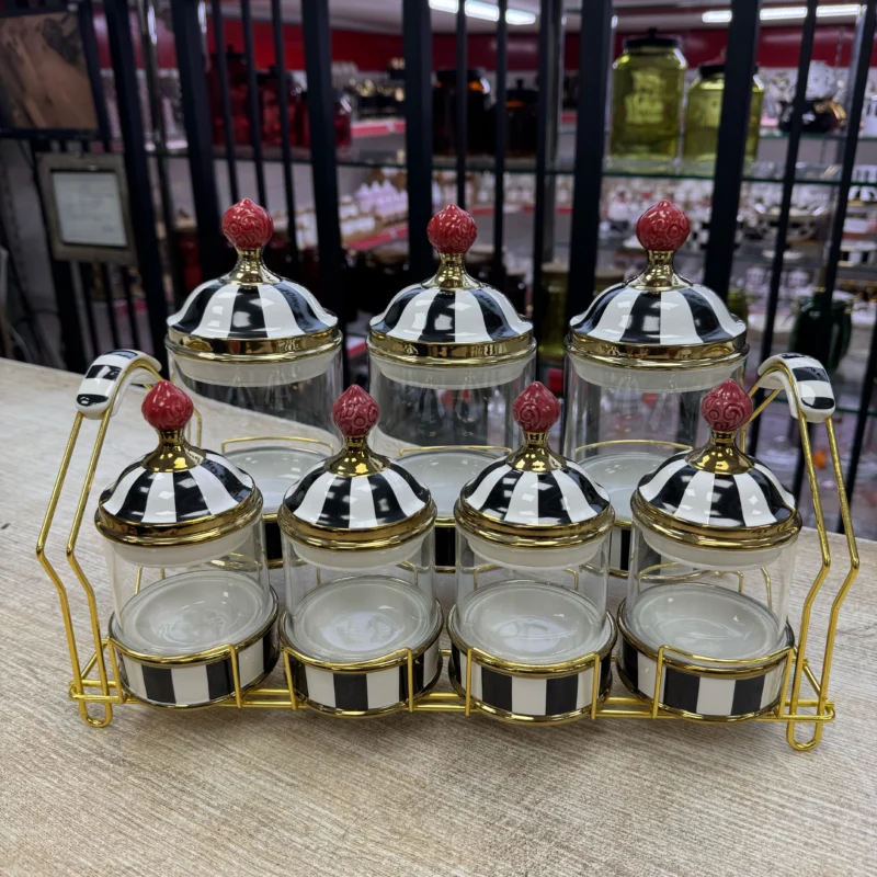 IMG_0788 Dama Desen 7 Li Baharat Takımı - Görsel 1