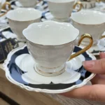 Selvina 6 kişilik Türk kahvesi fincanı