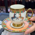 Wilshire 6 Kişilik Türk Kahvesi Fincanı Sarı