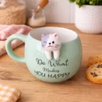 Tekli Cuddly Green Porselen Kupa