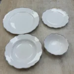 Gümüş Detaylı 24 Parça Yemek Takımı - Görsel 2